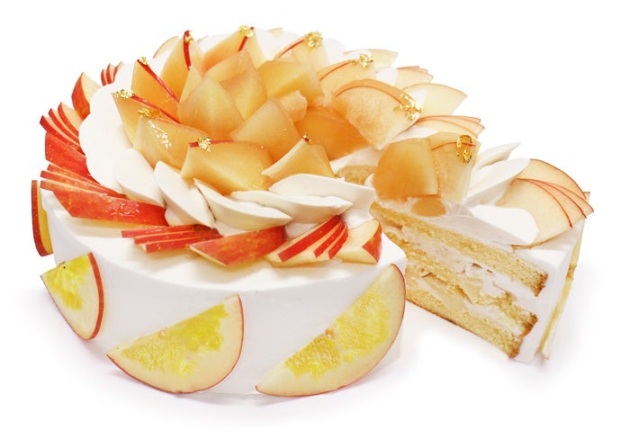 山形県産 蜜入りりんご「高徳(こうとく)」のショートケーキ