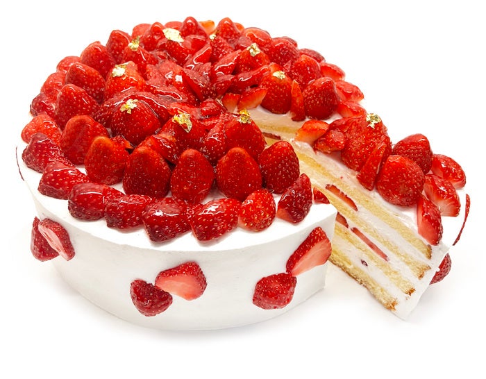 いちごづくしのショートケーキ