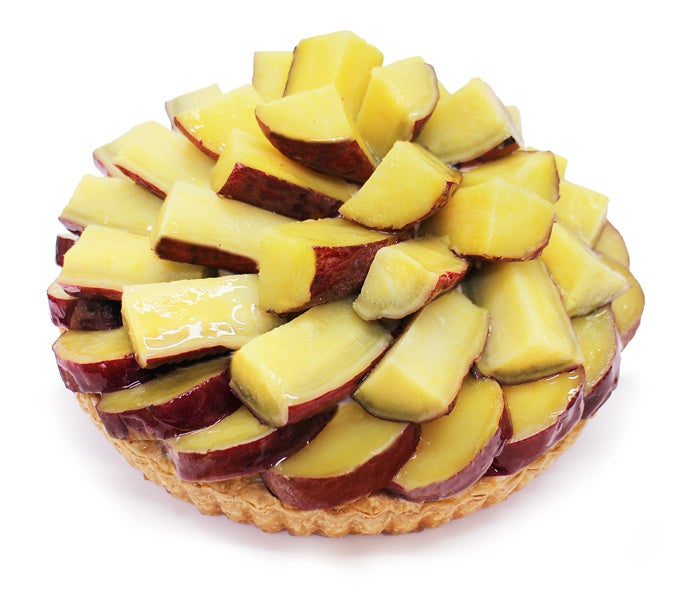 茨城県鉾田(ほこた)市産 さつまいも「旭甘十郎」(紅はるか)のケーキ