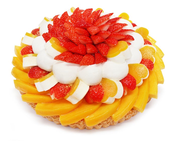 【ホワイトデー限定ケーキ】いちごとホワイトチョコレートムースのケーキ