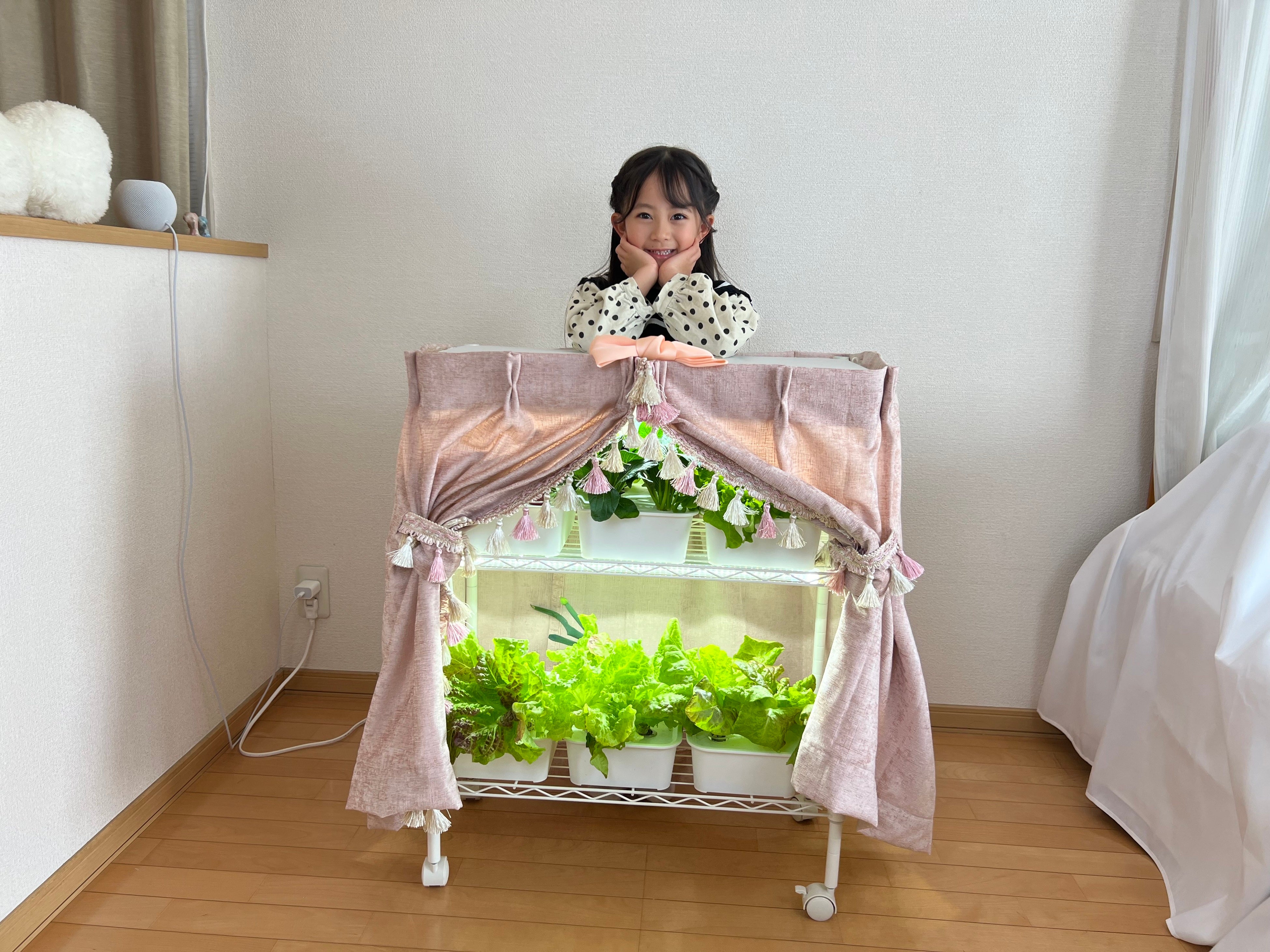 実証実験の女子