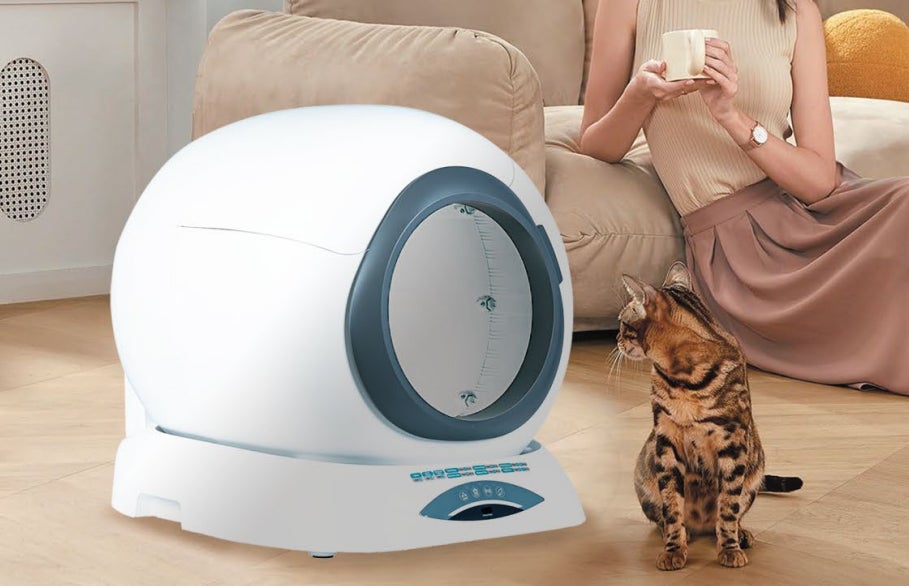 スマート猫用トイレ』全自動でトイレ処理から悪臭除去まで。スマホで スマート猫用トイレ』全自動でトイレ処理から悪臭除去まで。スマホで