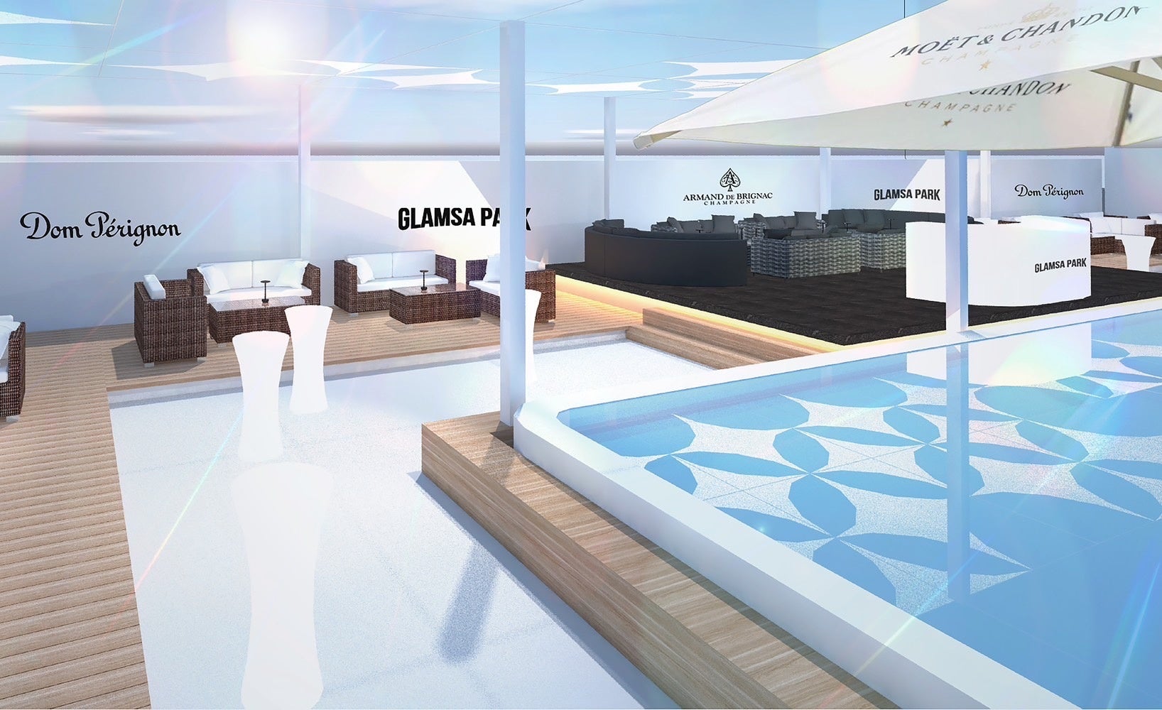 ※GLAMSA PARK 2024 プールエリア【パース】