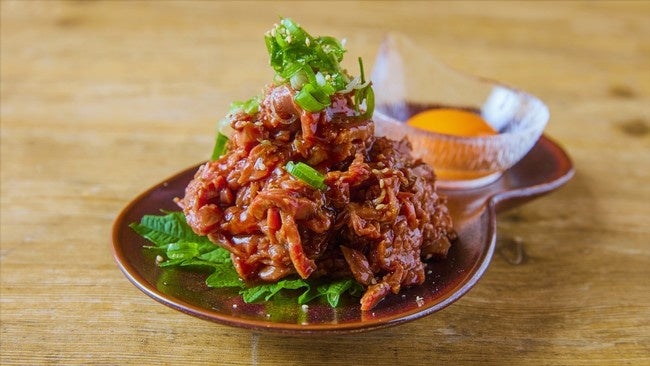 牛ハラミユッケ・・・590円(税込)