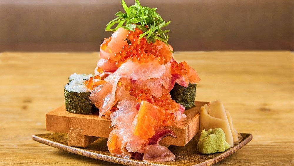 海鮮こぼれ寿司