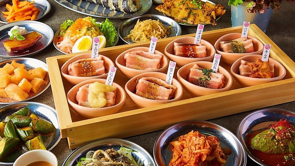 8色サムギョプサル・・・1,680円(税込)