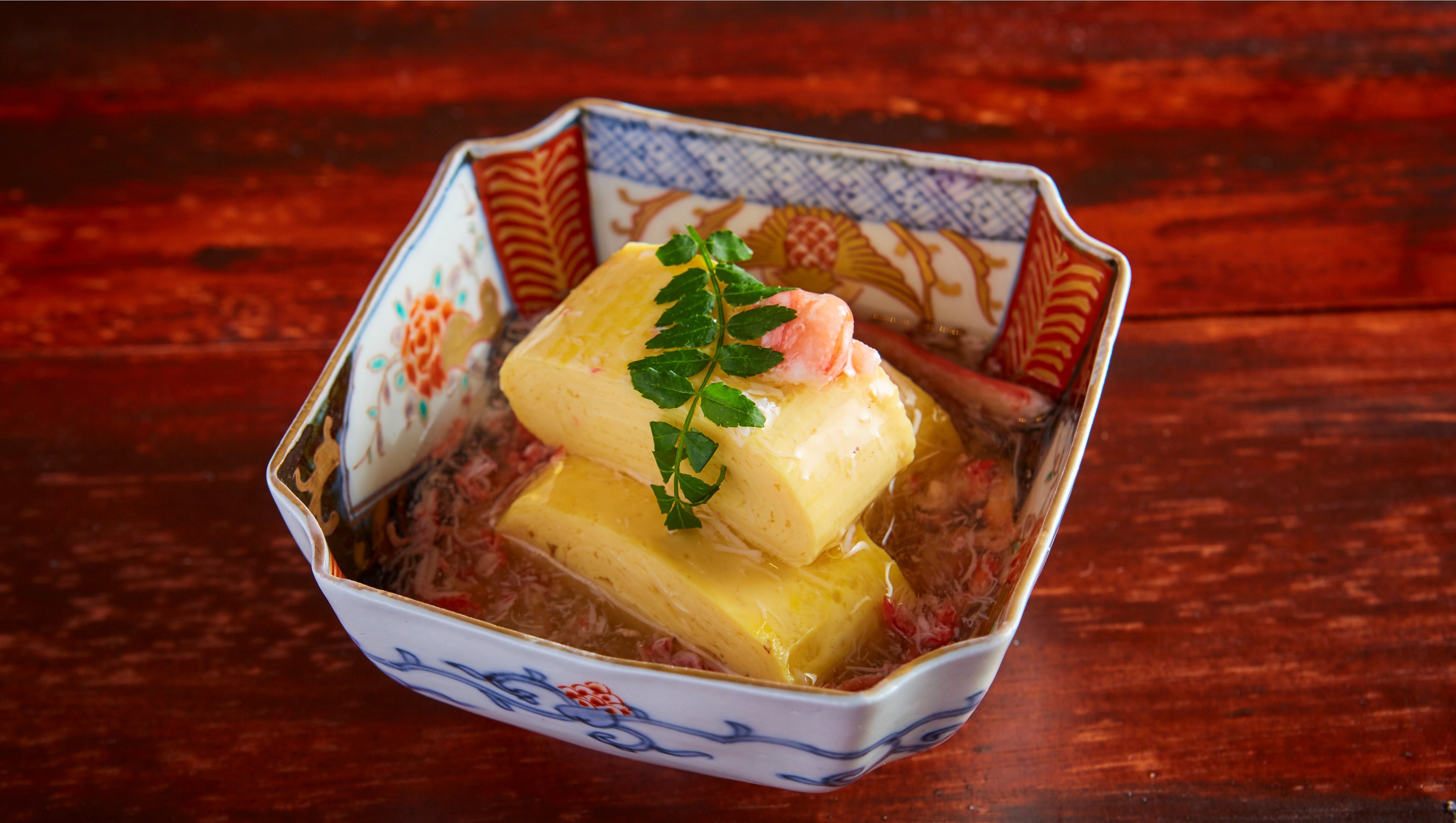 だし巻き玉子 蟹あん