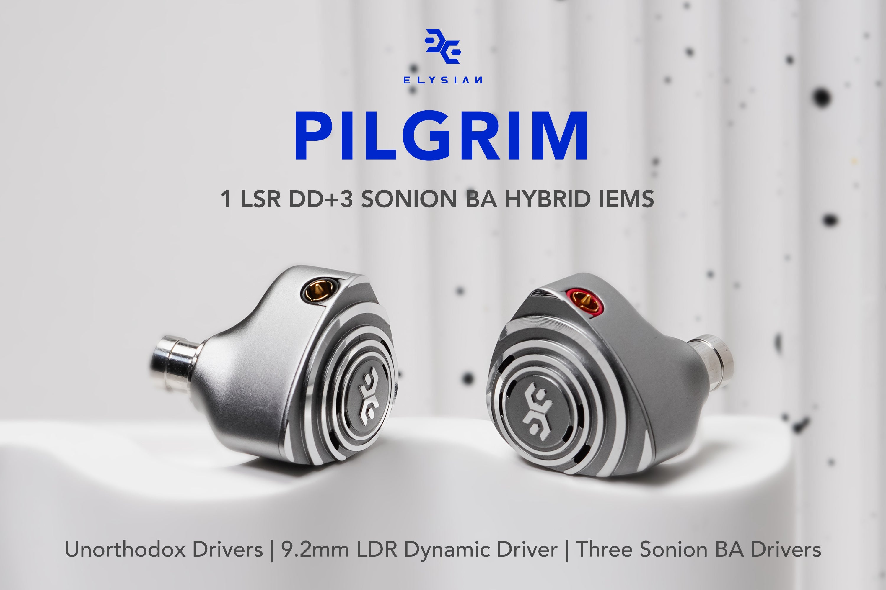 ほぼ新品　Elysian Acoustic Labs Pilgrim Elysian Acoustic Labs PILGRIM」 独自LSRドライバーとSonion製