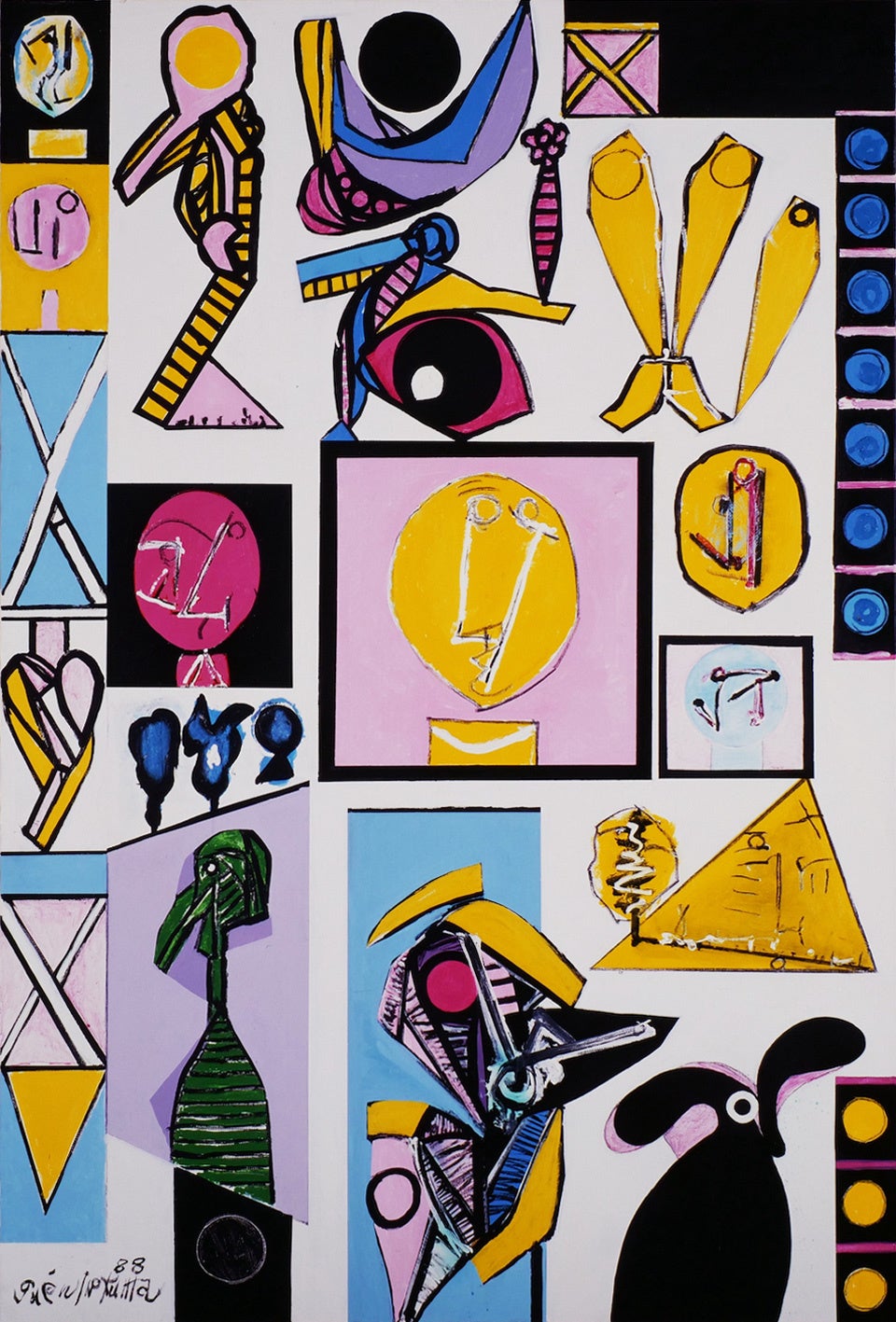 企画展「猪熊弦一郎展 夢をならべている」