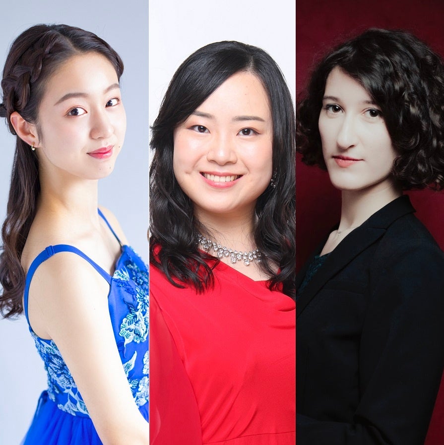 (左から)水野琴音、桑原志織、ナターリア・ミルステイン