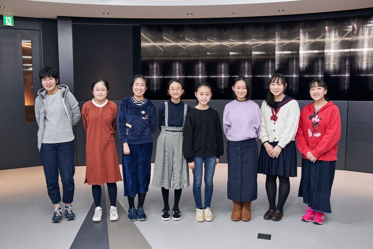 中学生プロデューサー・広報担当メンバー©平舘平