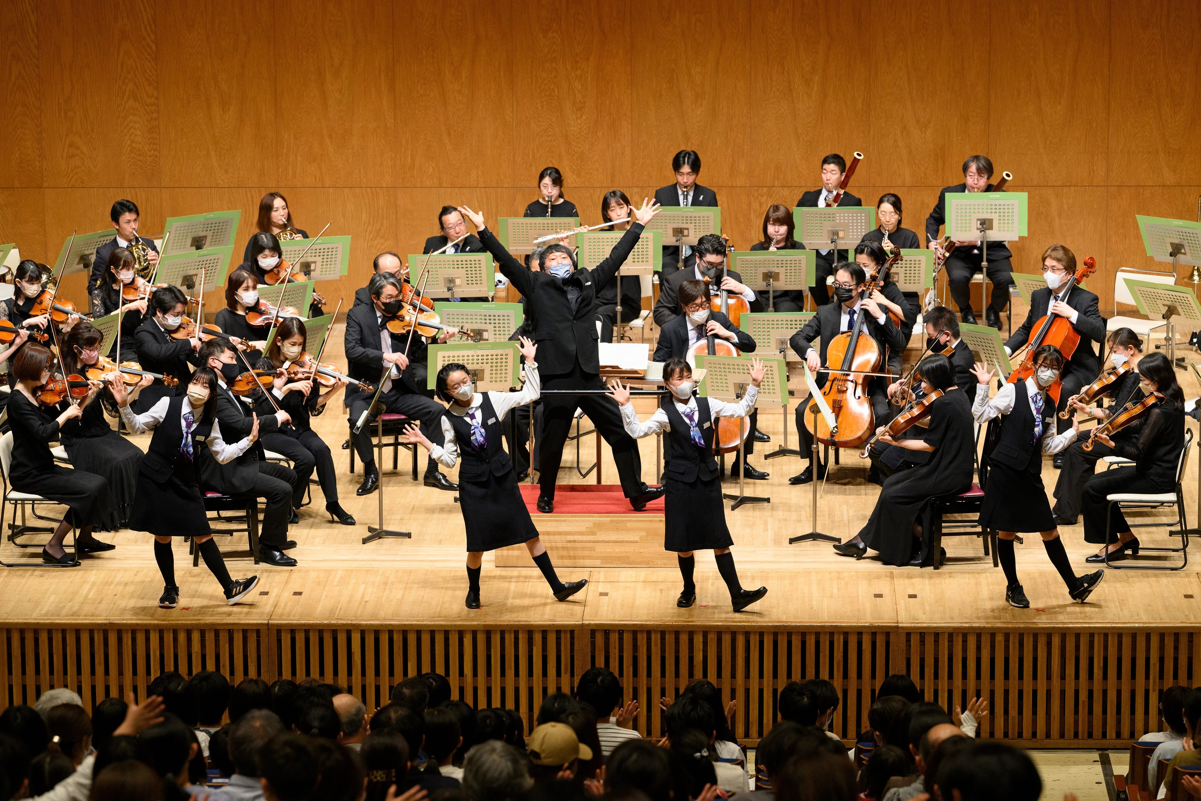 本番当日も舞台上で活躍©藤本史昭