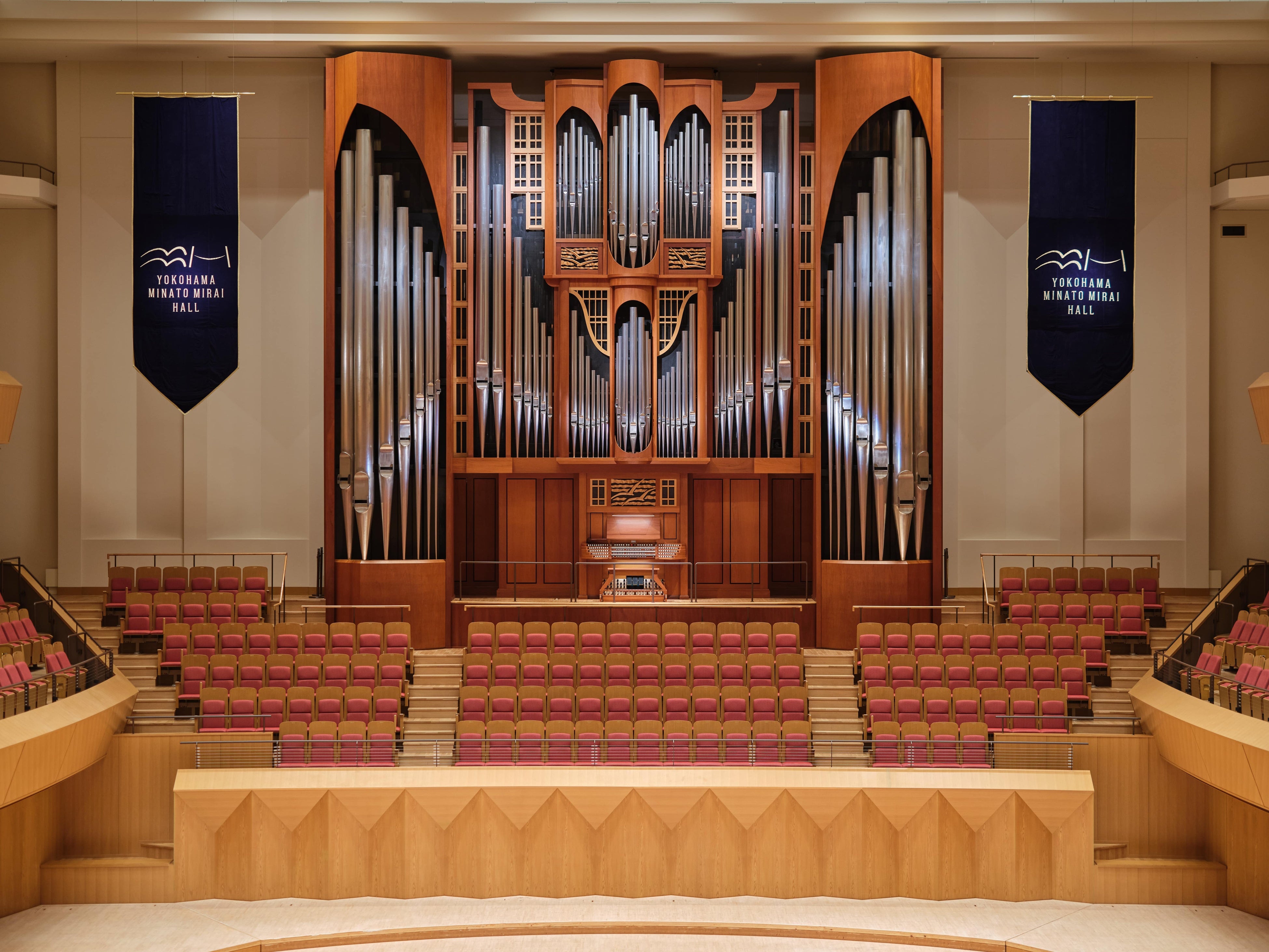 横浜みなとみらいホールのパイプオルガン“ルーシー” ©平舘 平