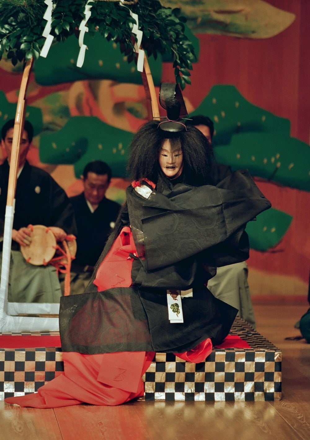 能「松山天狗」（撮影：渡辺真也）