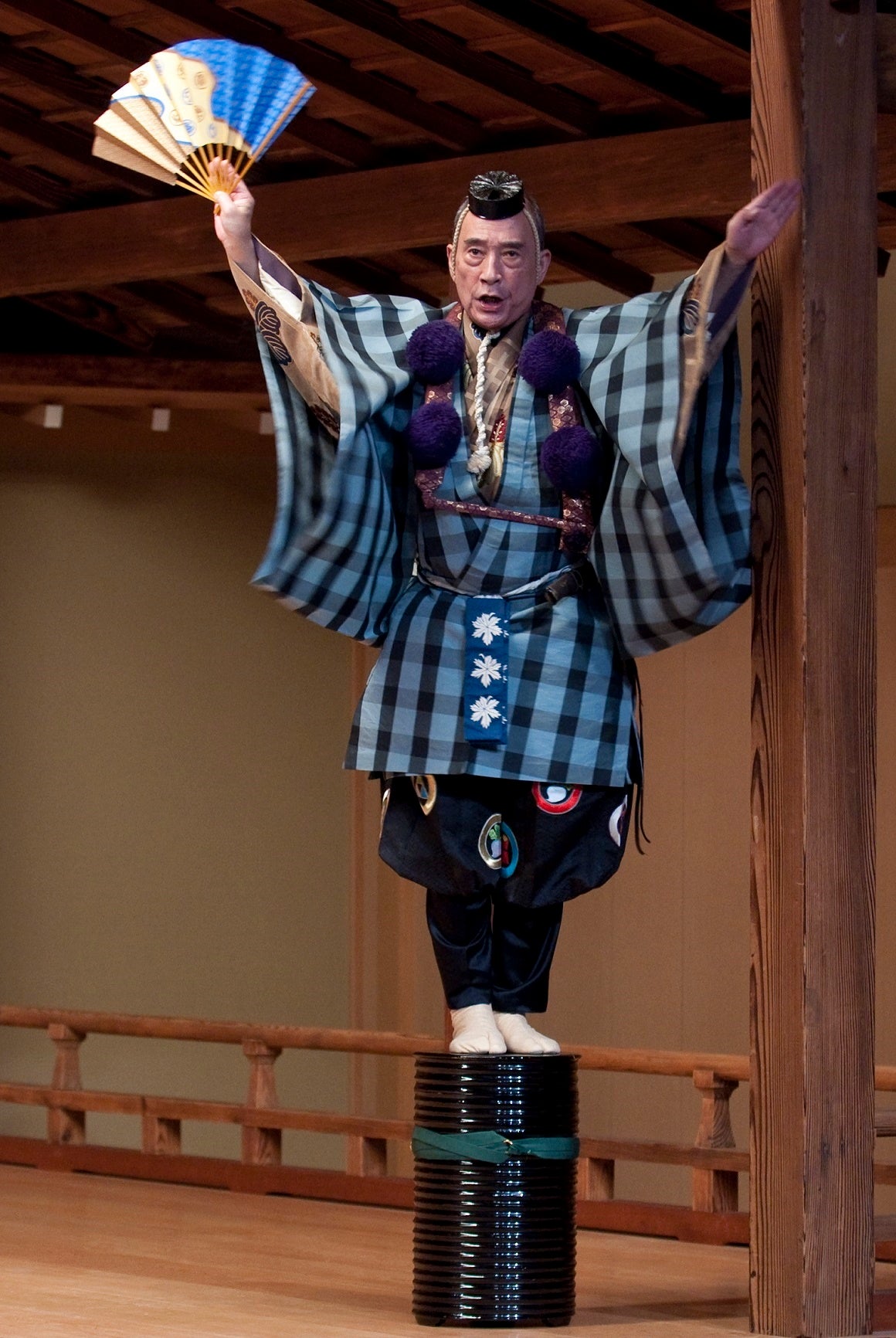 狂言「柿山伏」（大蔵流）山本則俊