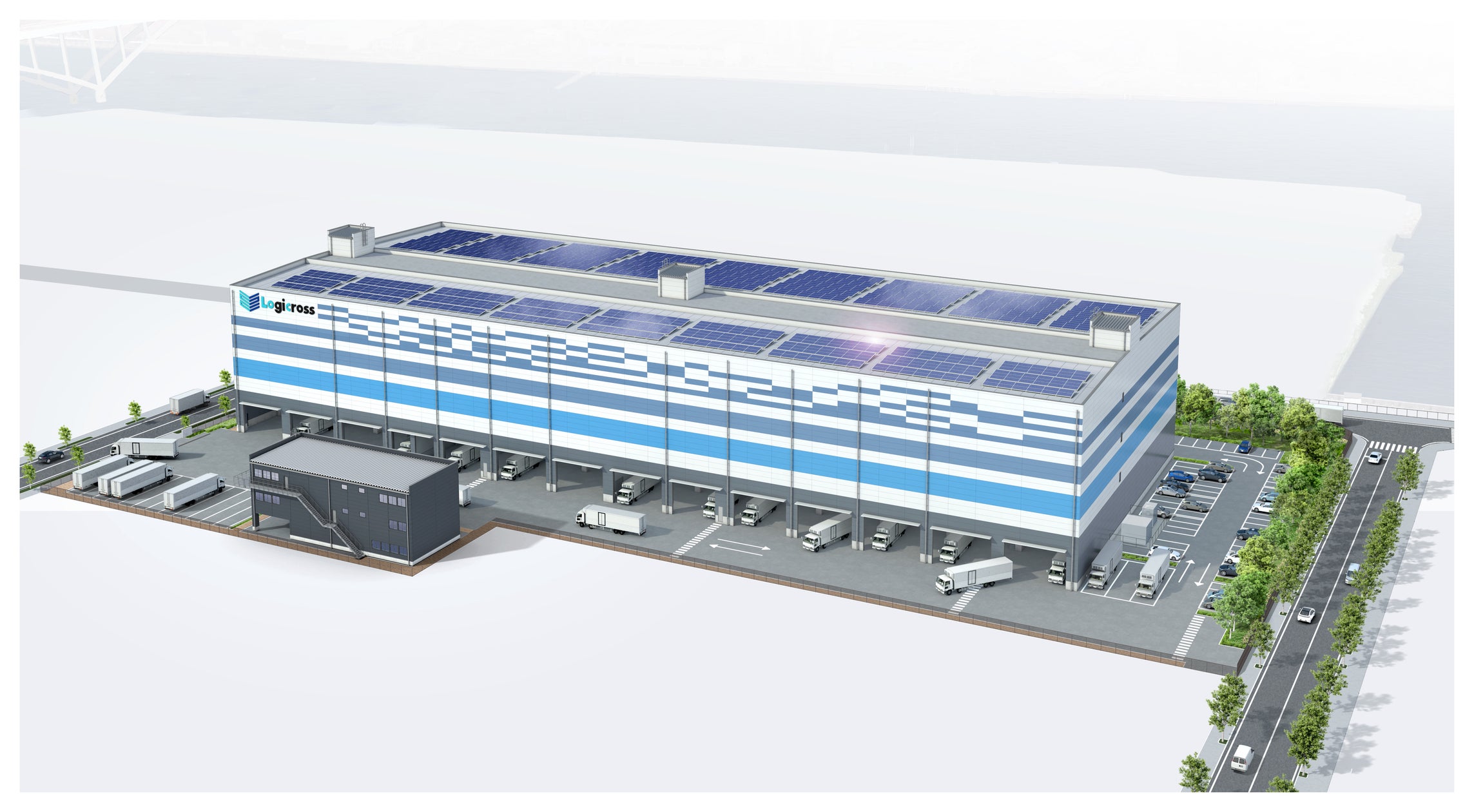 TESSグループ、大規模物流施設 ロジクロス大阪住之江様向けにオンサイトPPAによる再生可能エネルギー電気の供給を行うことが決定