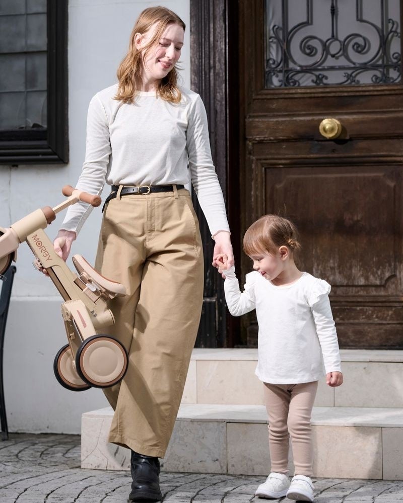 10通りの形に変身する”新しい”三輪車「MORBY（モルビー）」がcolulu