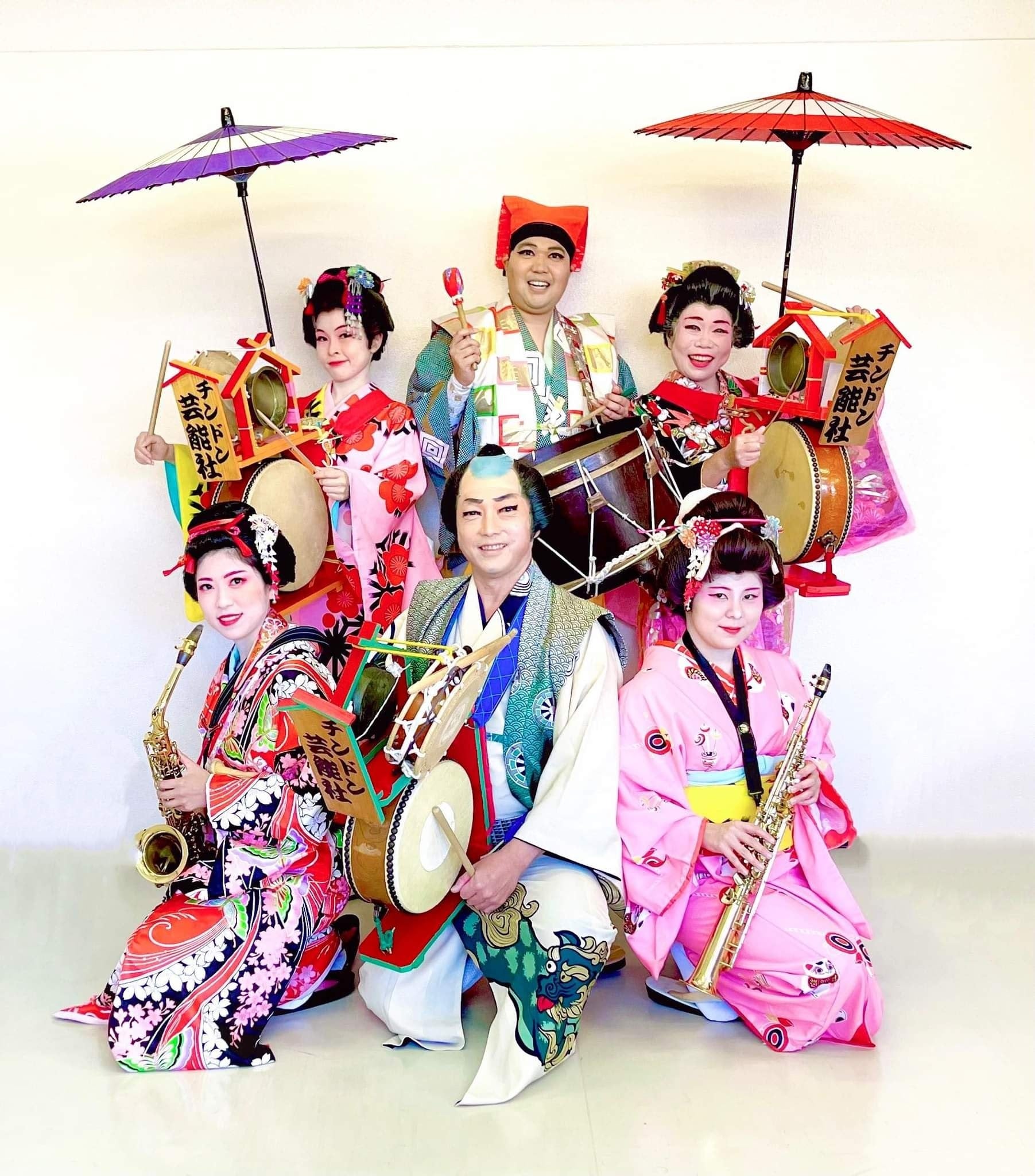 チンドン屋ショー（イメージ）