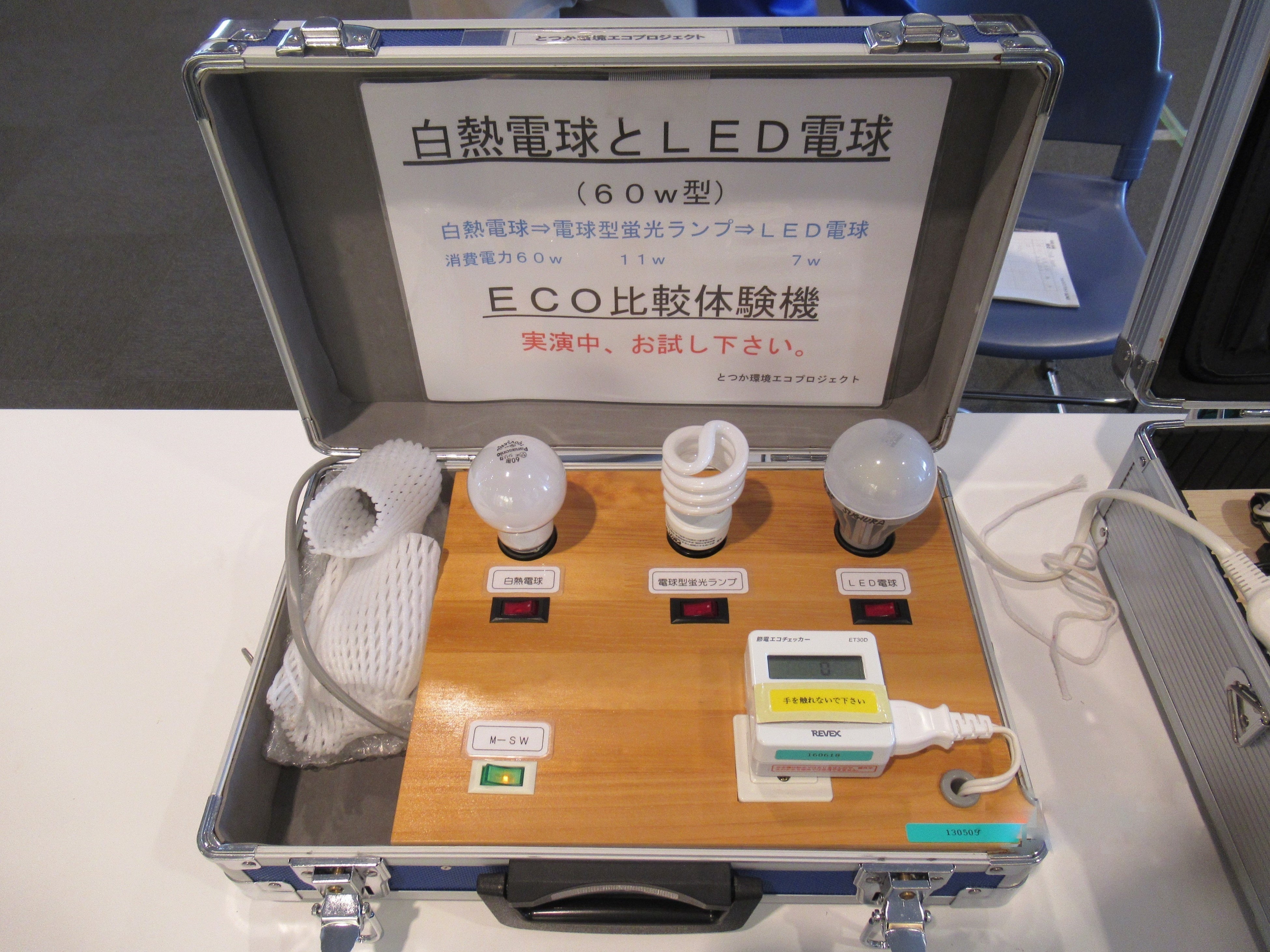 消費電力比較体験イメージ