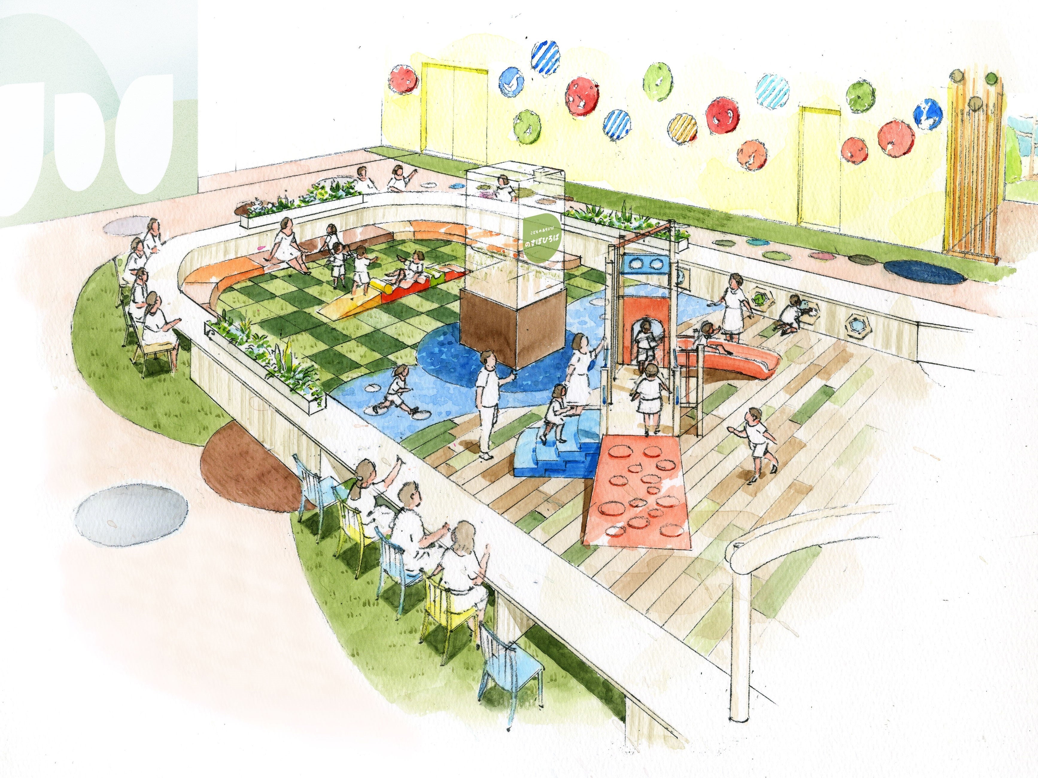 3階「のすぽひろば」イメージパース