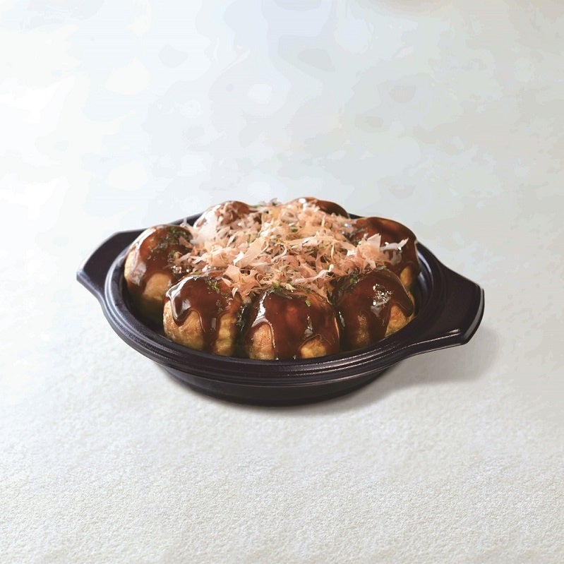 「たこ焼（選べる5種類の味」（赤鬼ソース）