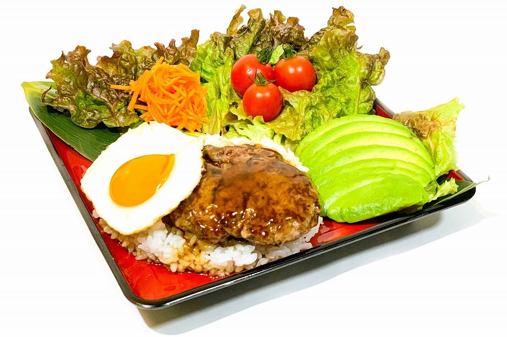 「KAKUMEI Burger&Café」の 「ロコモコ弁当」