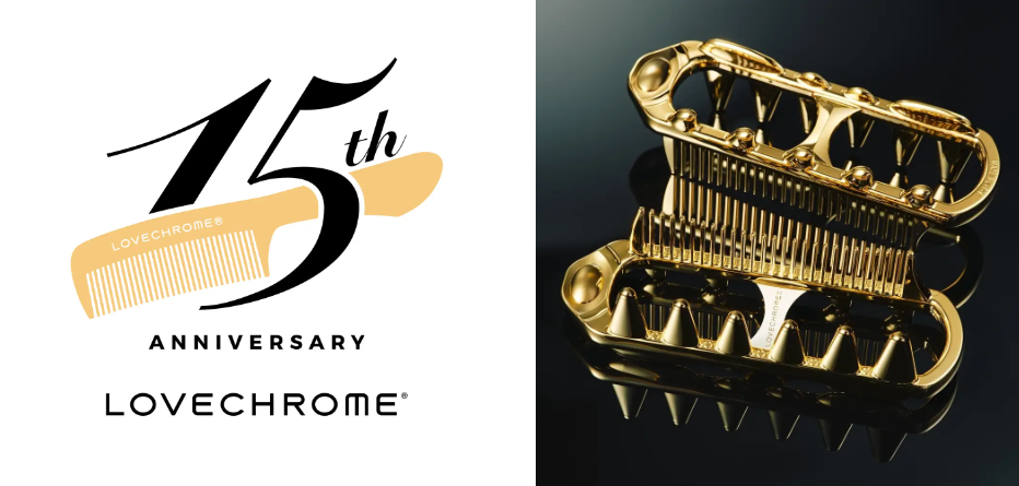 ラブクロム、ブランド誕生15周年を祝し、2026年10月10日(土)より表参道にてPOP UPを開催。15年の歩みを体感できる特別空間で、ダイヤモンドを配した記念モデルを先行発売