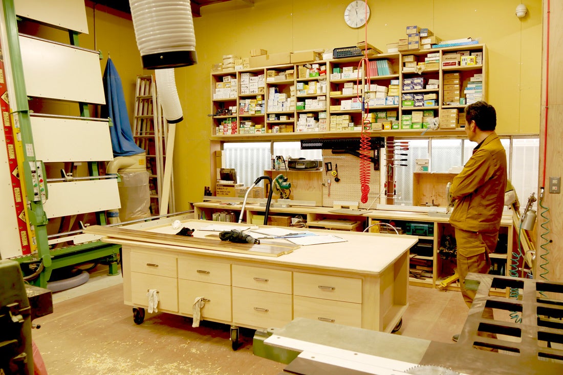 工房内観