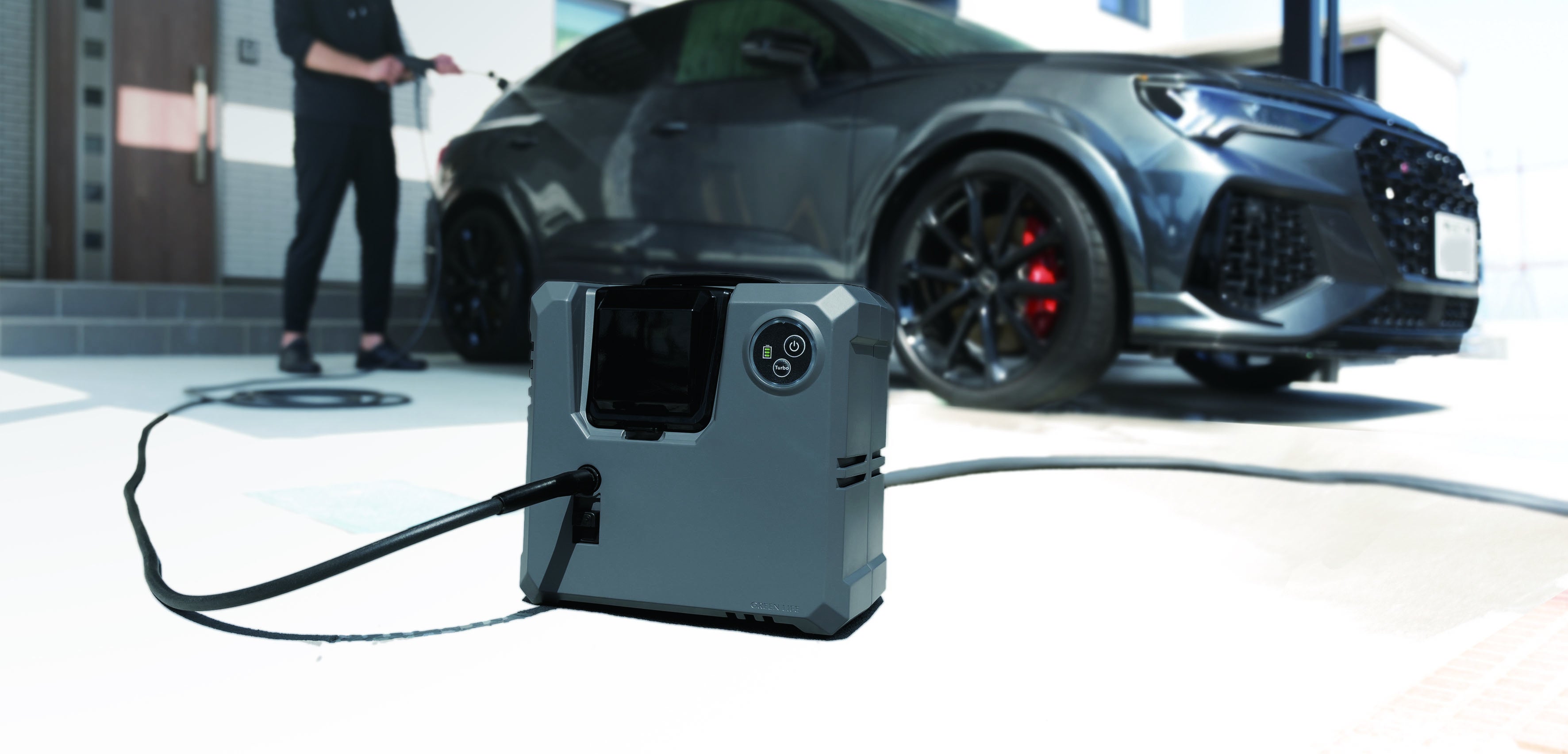 【「どこでも、愛車を美しく」洗車ポータブル洗浄機】10月5日発売！