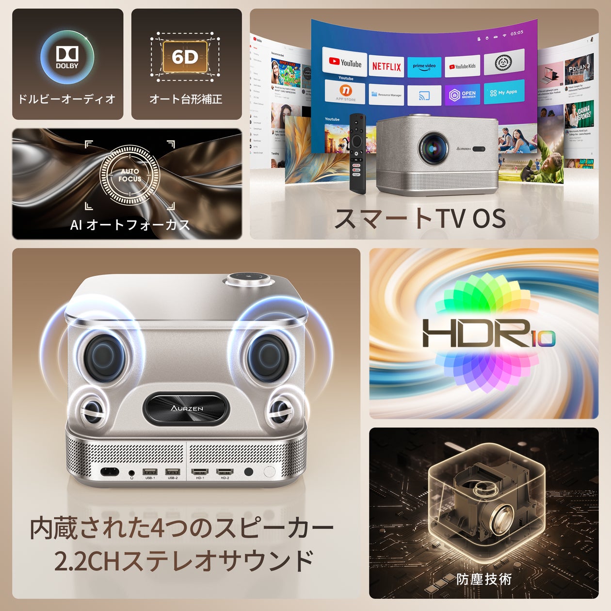 52%以上OFF】楽天最新人気プロジェクター4K対応/正規版Netflix対応 52%以上OFF】楽天最新人気プロジェクター4K対応/正規版Netflix対応