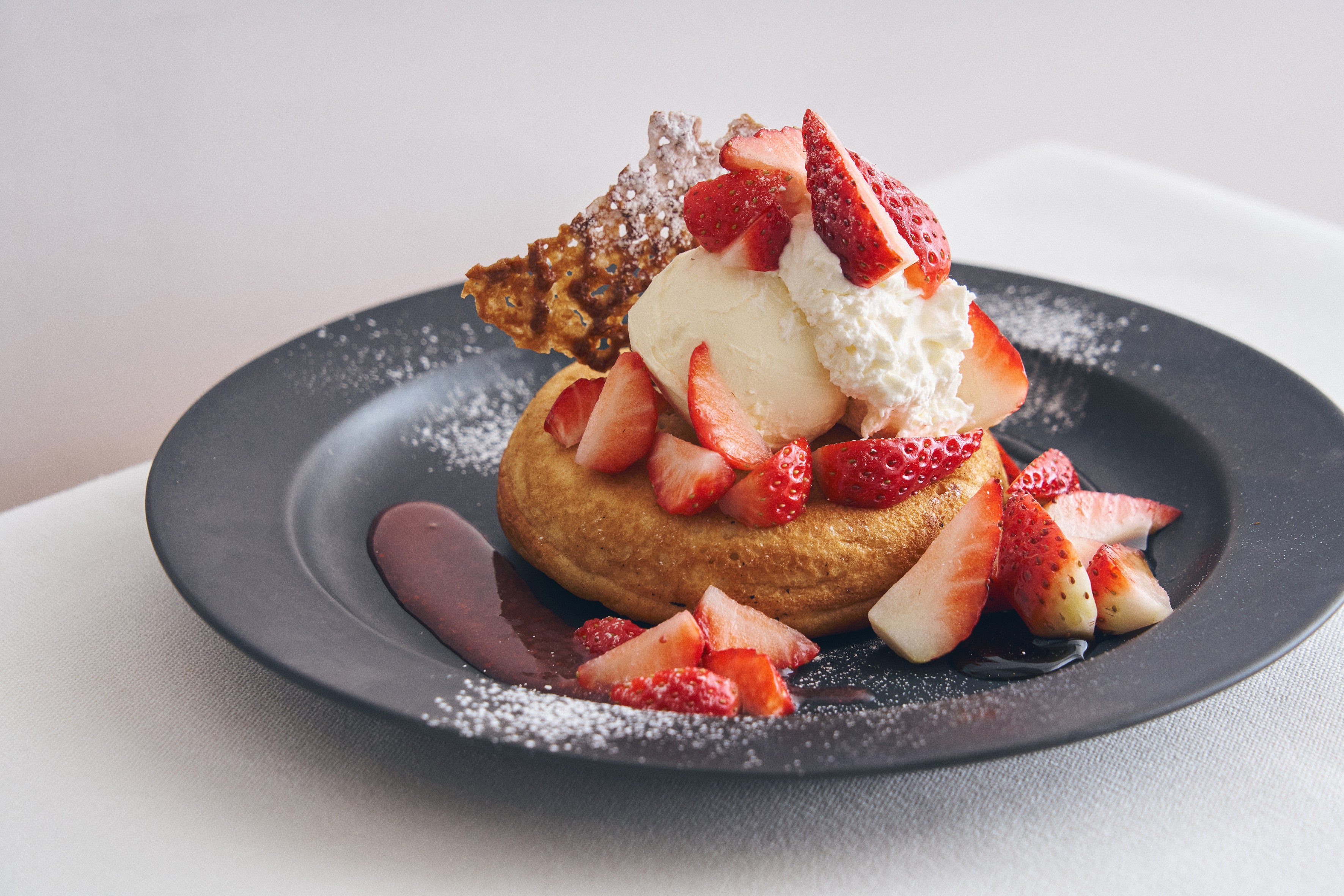 2種のいちごの味わいを食べ比べ！