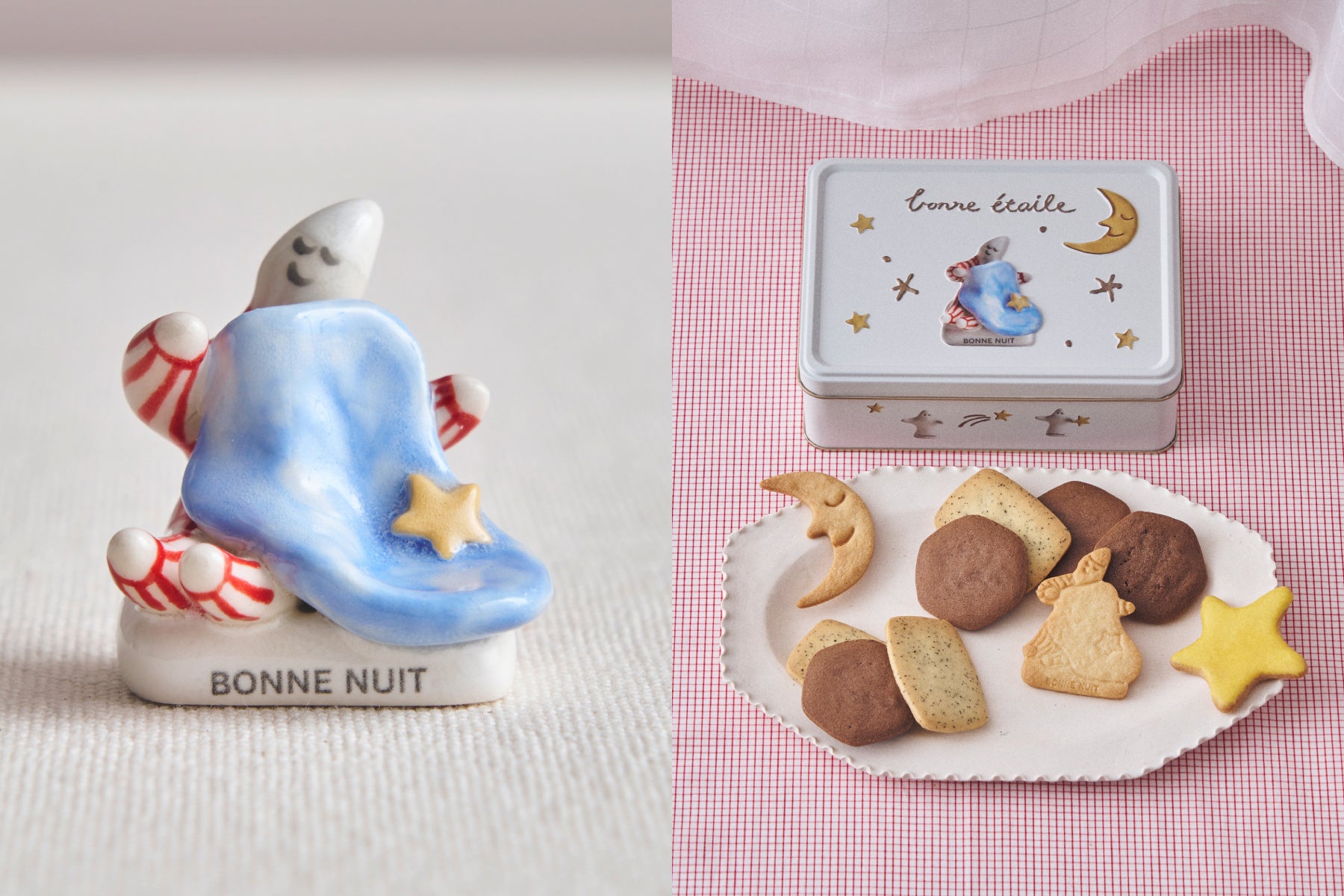 フェーブ作家と焼き菓子店が贈る、限定ビスケット缶が登場！Fèves