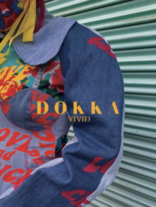 「Dokka vivid」 ジャケット 55,000円、ビスチェ  33,000円