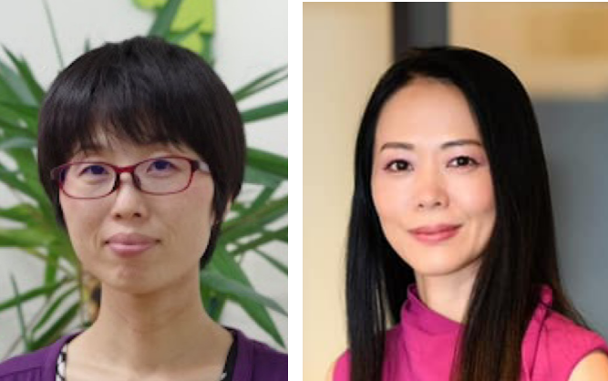 左：産婦人科医 柴田 綾子 右：｢トレスマリア｣代表　 バルドゥッチ淳子