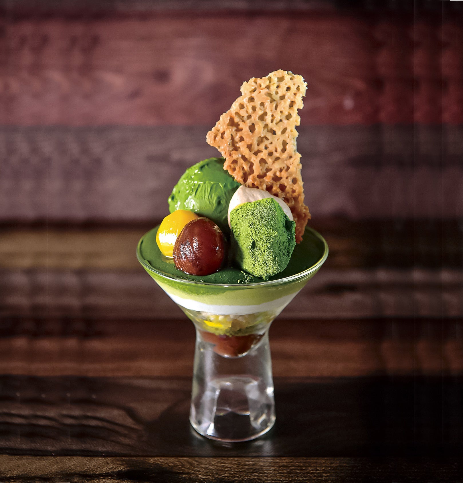 「ラルゴ」利休 〜抹茶と和栗〜 1,600円 ◎9階