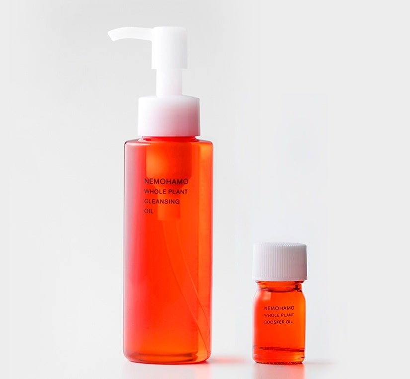 阪急うめだ本店限定クレンジングキット(NEMOHAMO クレンジングオイル 100ml、NEMOHAMO ブースターオイル 5ml) 4,180円 ◎プロモーションスペース21