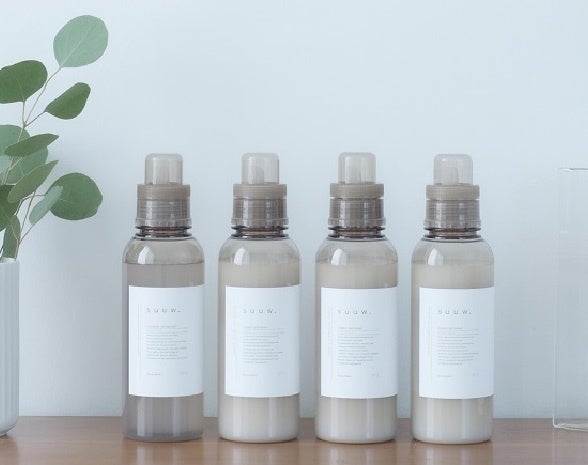 「suuw.（スゥドット）」ランドリーディタージェント( 600ml ）3,480円など　◎プロモーションスペース21