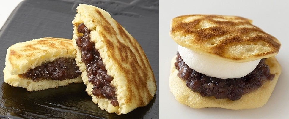 「たねや」 左・とらやき（１個）１９５円 右・生とらやき（１個）３２４円 ＜阪神梅田本店限定＞　※４月６日（水）リニューアル