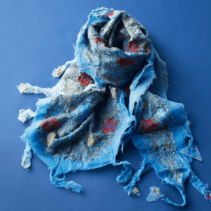 クマンガーゼスカーフ（コットン100%）30,800円