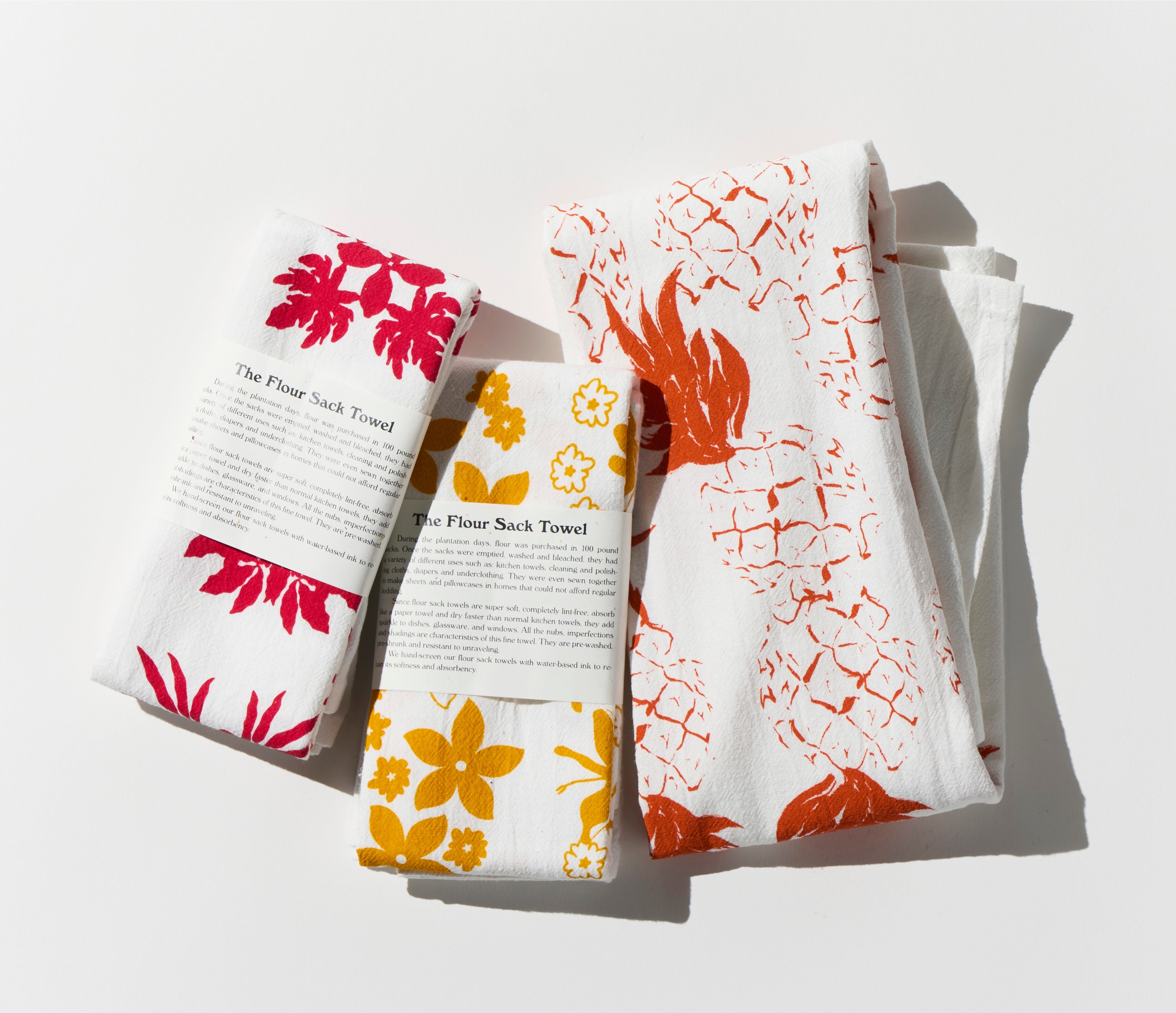 「ダウンタウンジェネラルストア」 フラワーサックタオル(43×70cm) 各1,870円 ◎9階 催場