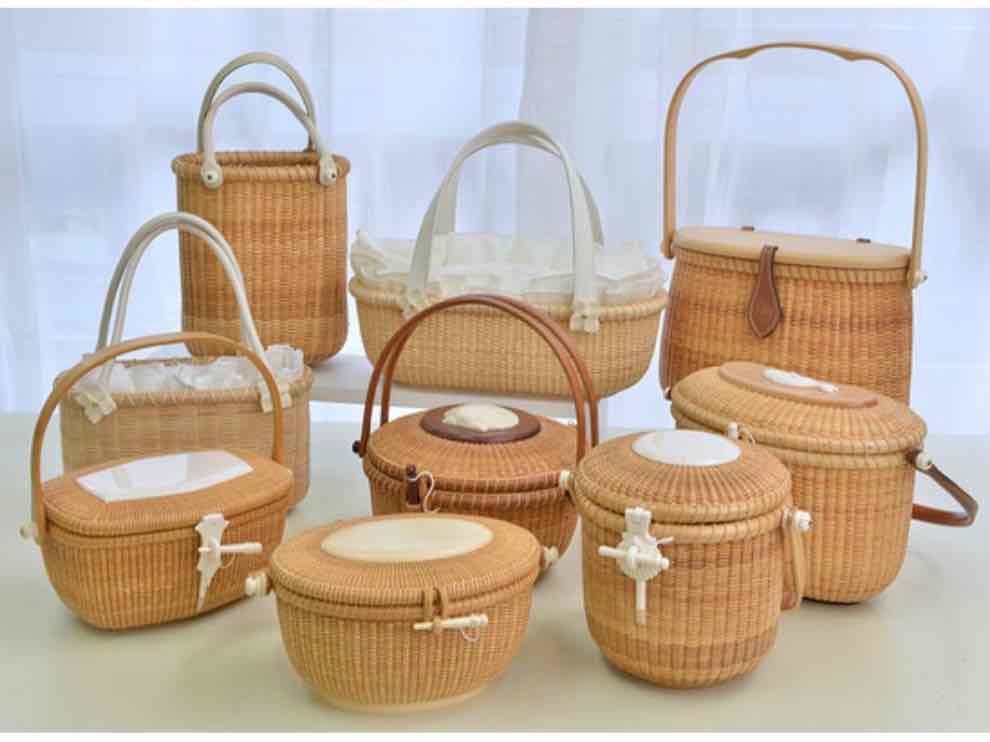 蓋付きバスケット　２７５,０００円※いずれも日本製