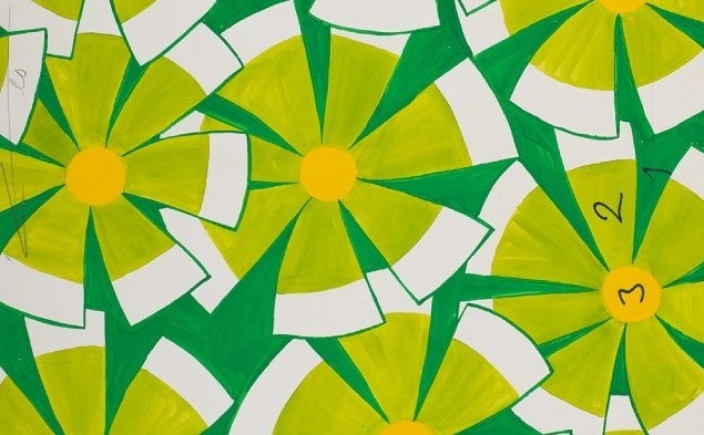 アイニ・ヴァーリ」作『センニ(女性の名前)』原画(1972年)●フォルッサ博物館所蔵 Finlayson ®  ©  Finlayson  Oy