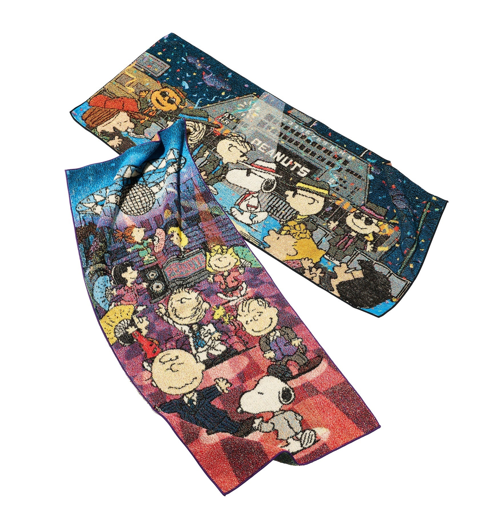 五彩織フェースタオル（約34×80ｃｍ）各2,970円　