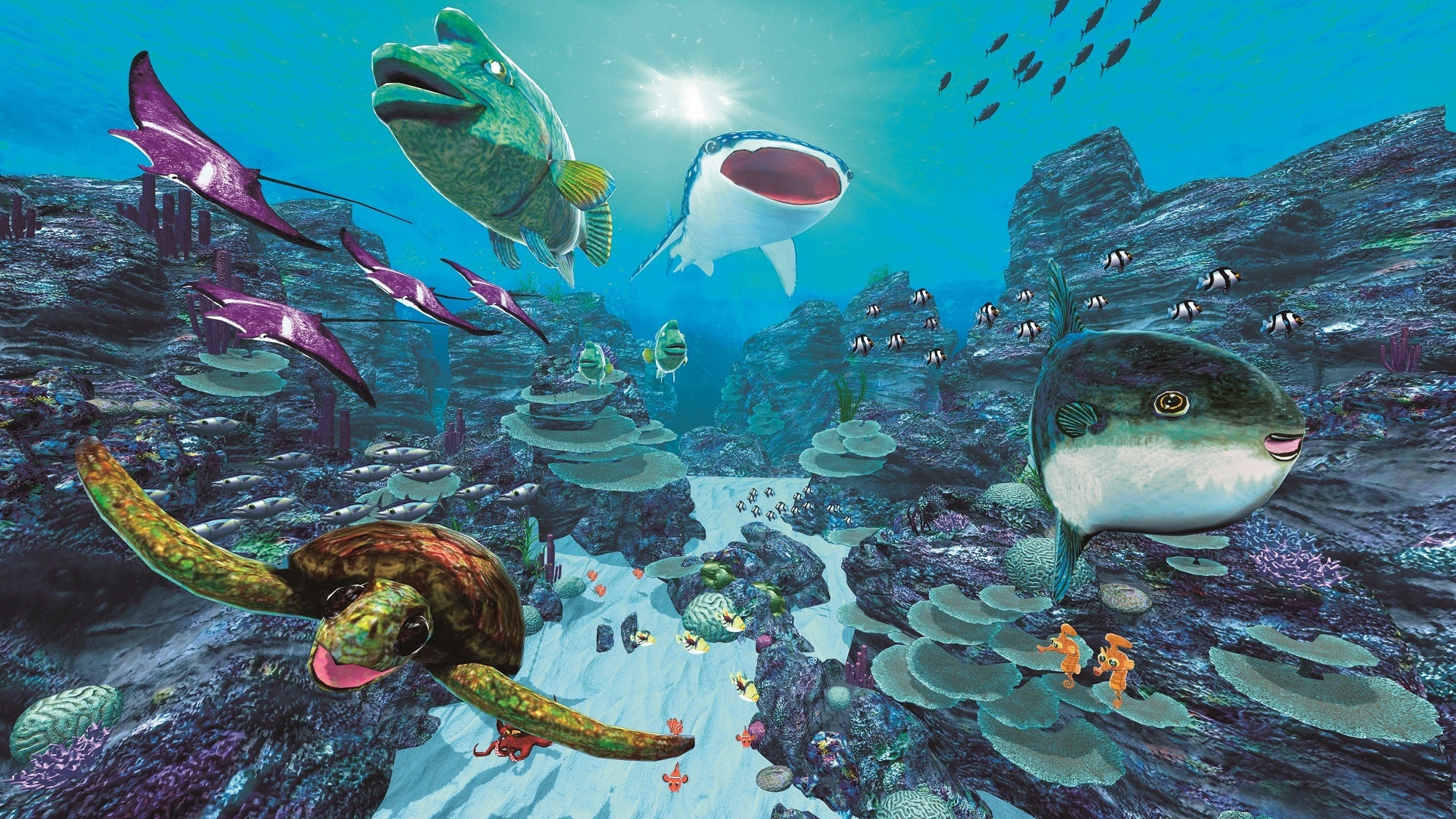 VR海中探検イメージ