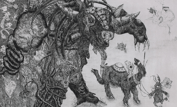 これは、まさに祈りそのもの。初期作品の銅版画から最新作までを一堂に