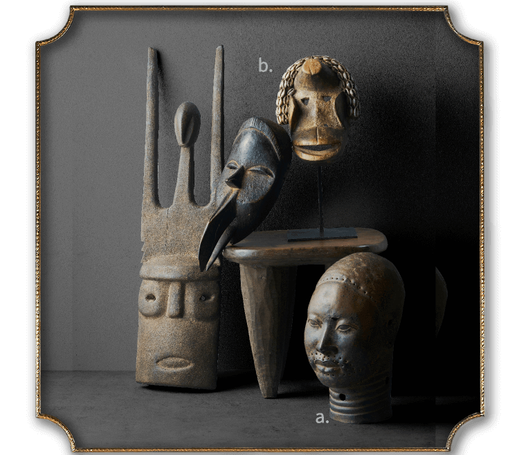 アメリカビンテージ ミッドセンチュリー生命感のある造形美 裸婦