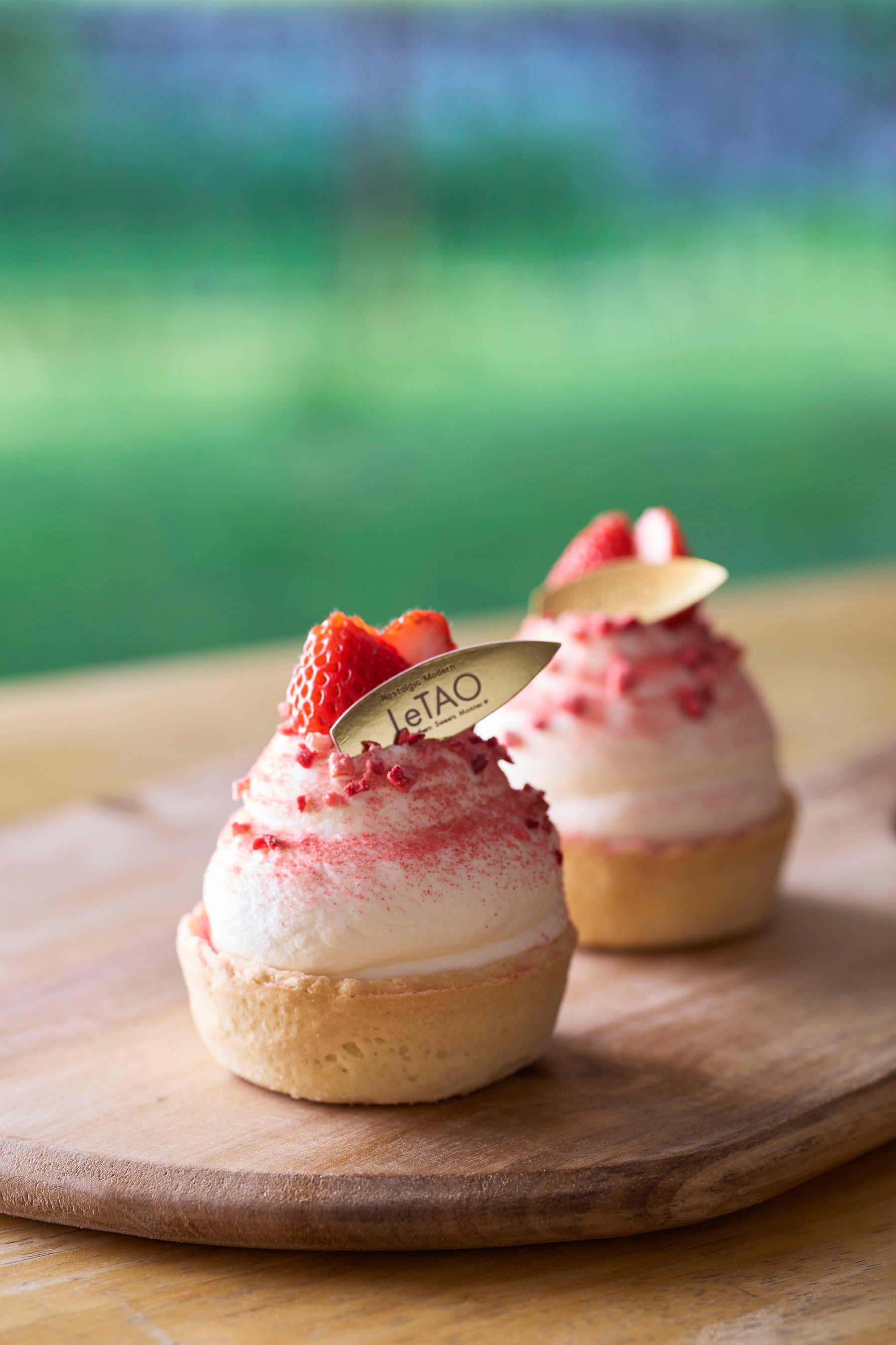 「小樽洋菓子舗ルタオ」 北海道ジャージーミルクと苺のタルト （1個）486円［各日限定700］