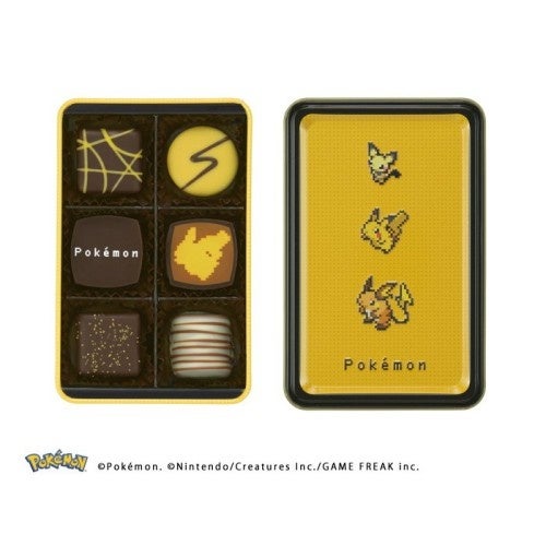 「ポケモン meets メリーチョコレート」アソートボックス（ピカチュウ、1個）1,296円
