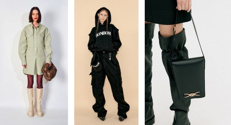 （左から）「BESFXXK」「BONBOM」「WNDERKAMMER」