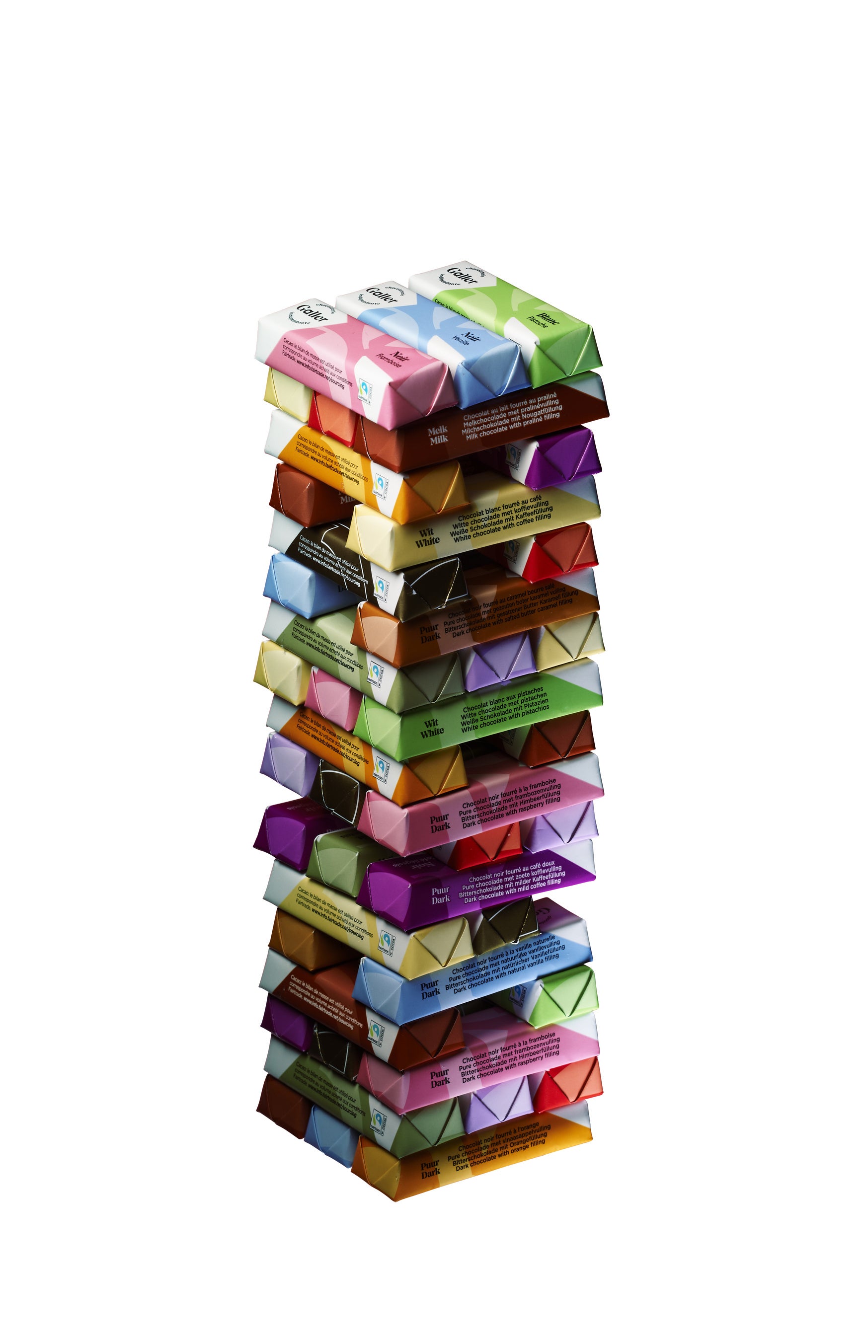 「Galler（ガレー）」 ミニバー （100gあたり、ベルギー製）1,188円 ※こちらの商品は量り売りです